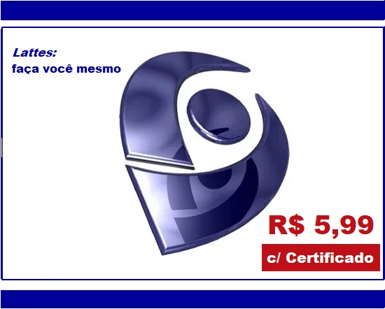 Currículo Lattes: faça você mesmo